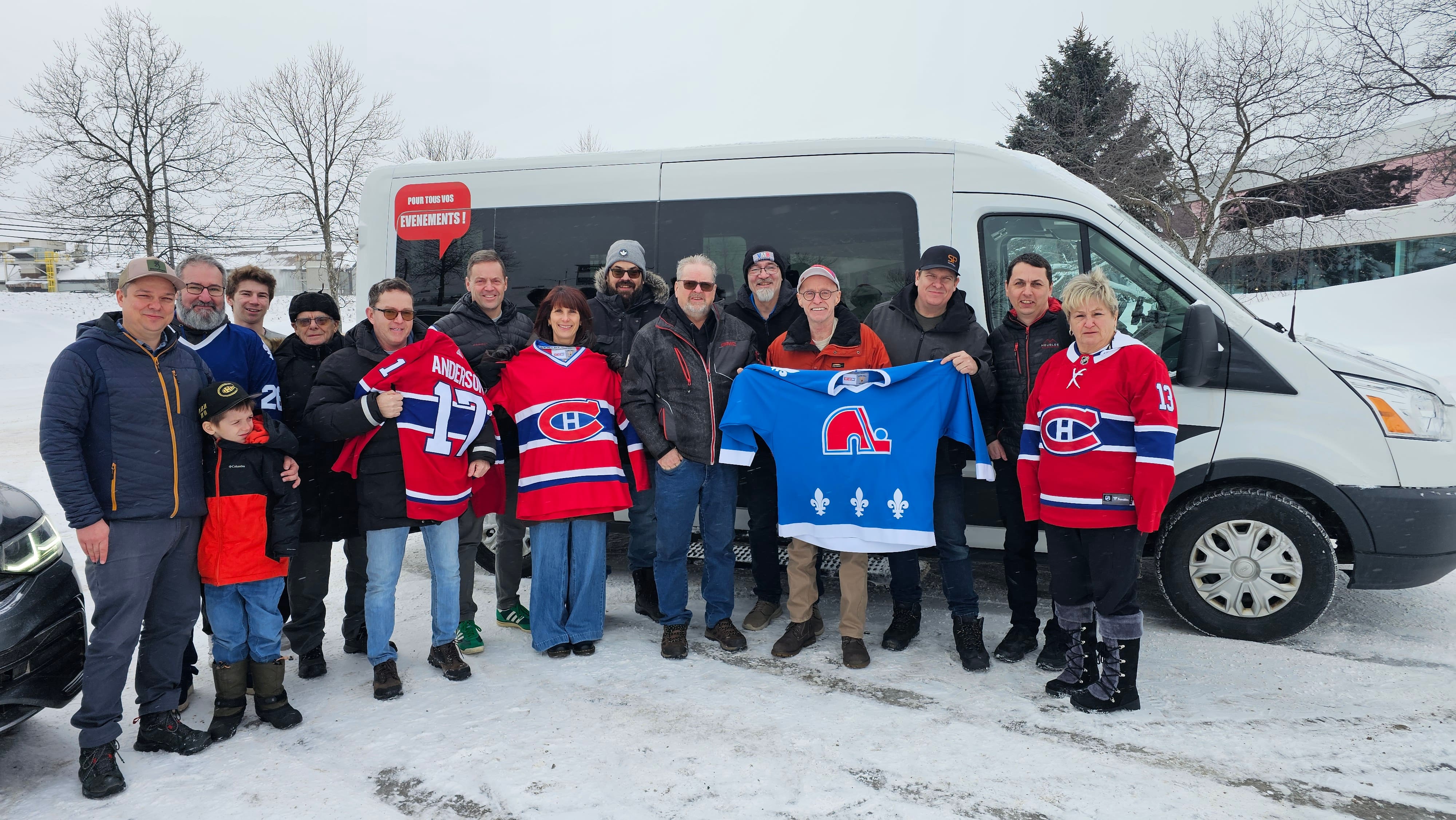 Un aller-retour de 10 heures pour revivre la rivalit&eacute; entre le Canadien et les Nordiques