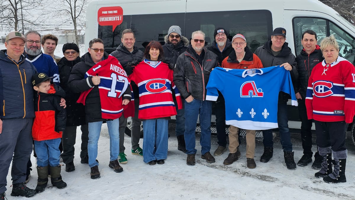 Un aller-retour de 10 heures pour revivre la rivalité entre le Canadien et les Nordiques