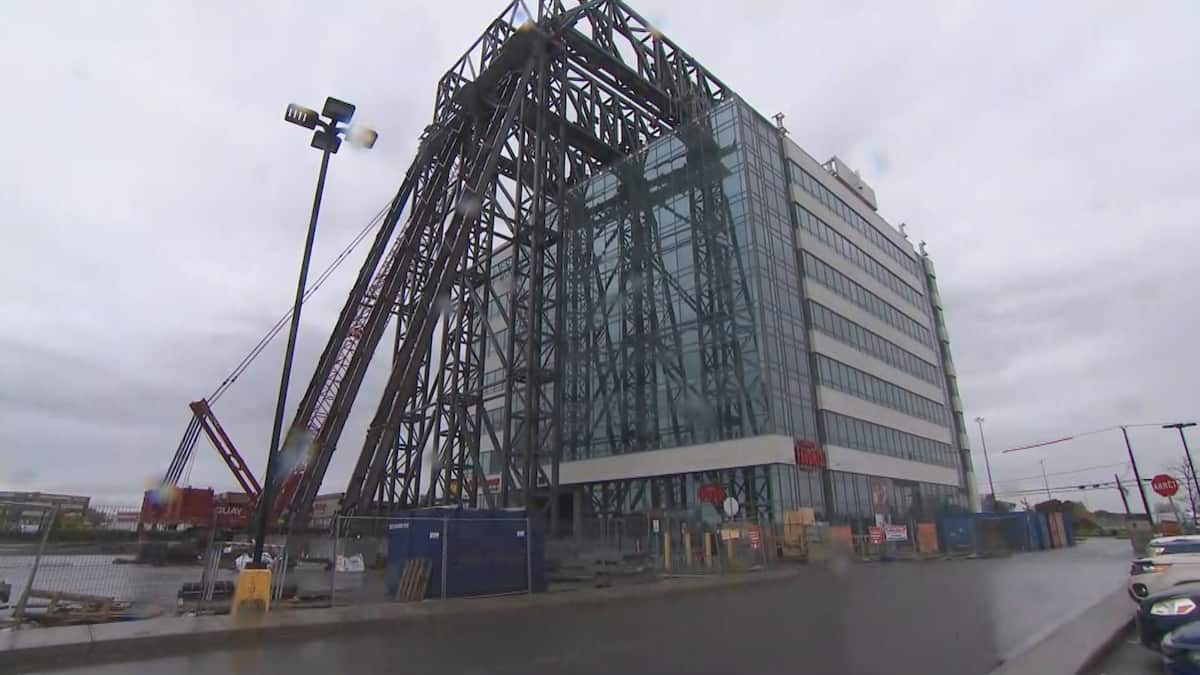 EN IMAGES | Un imposant chantier à Saint-Hyacinthe