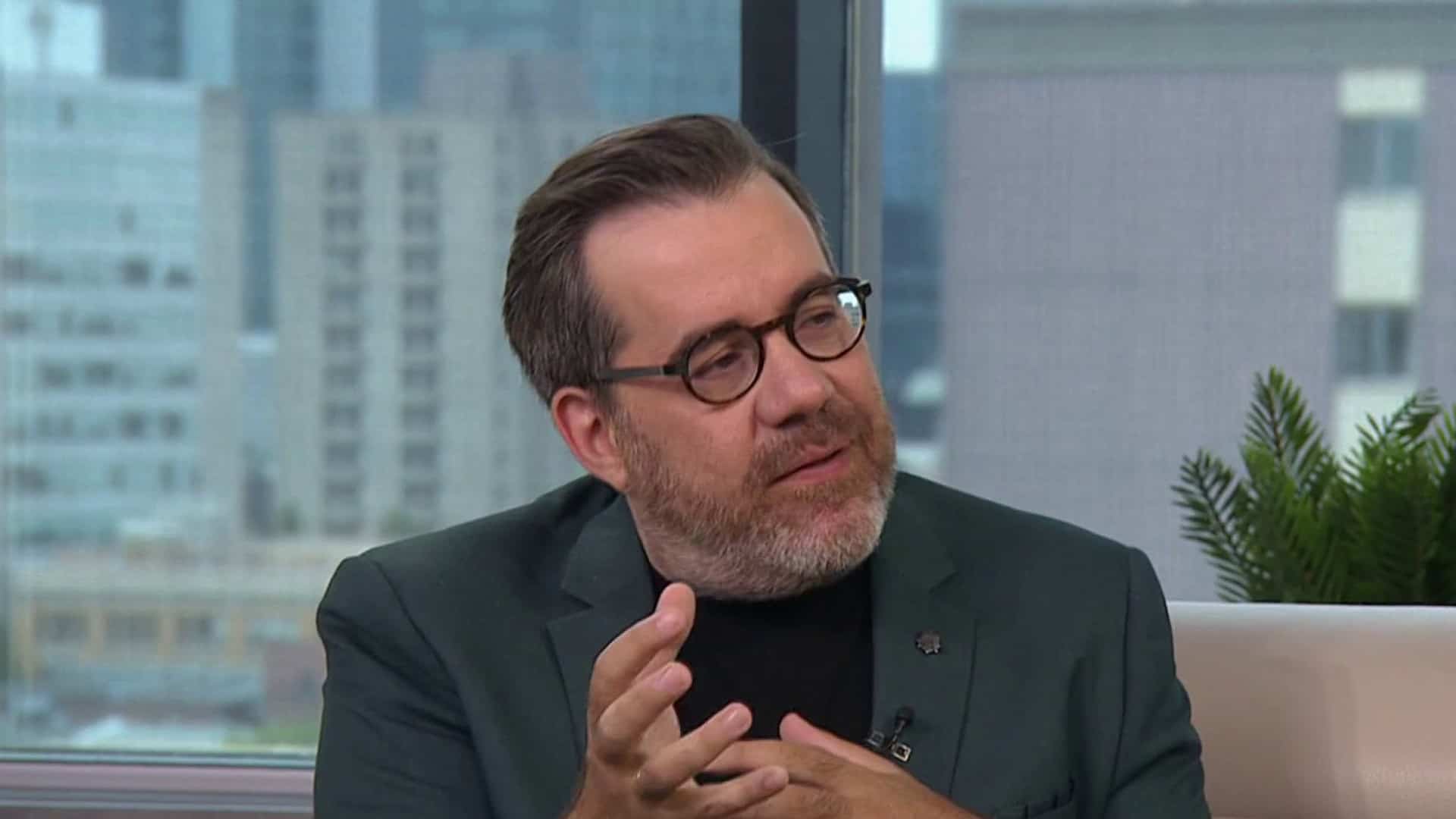 Jean-Sébastien Girard fait un saut à l'émission