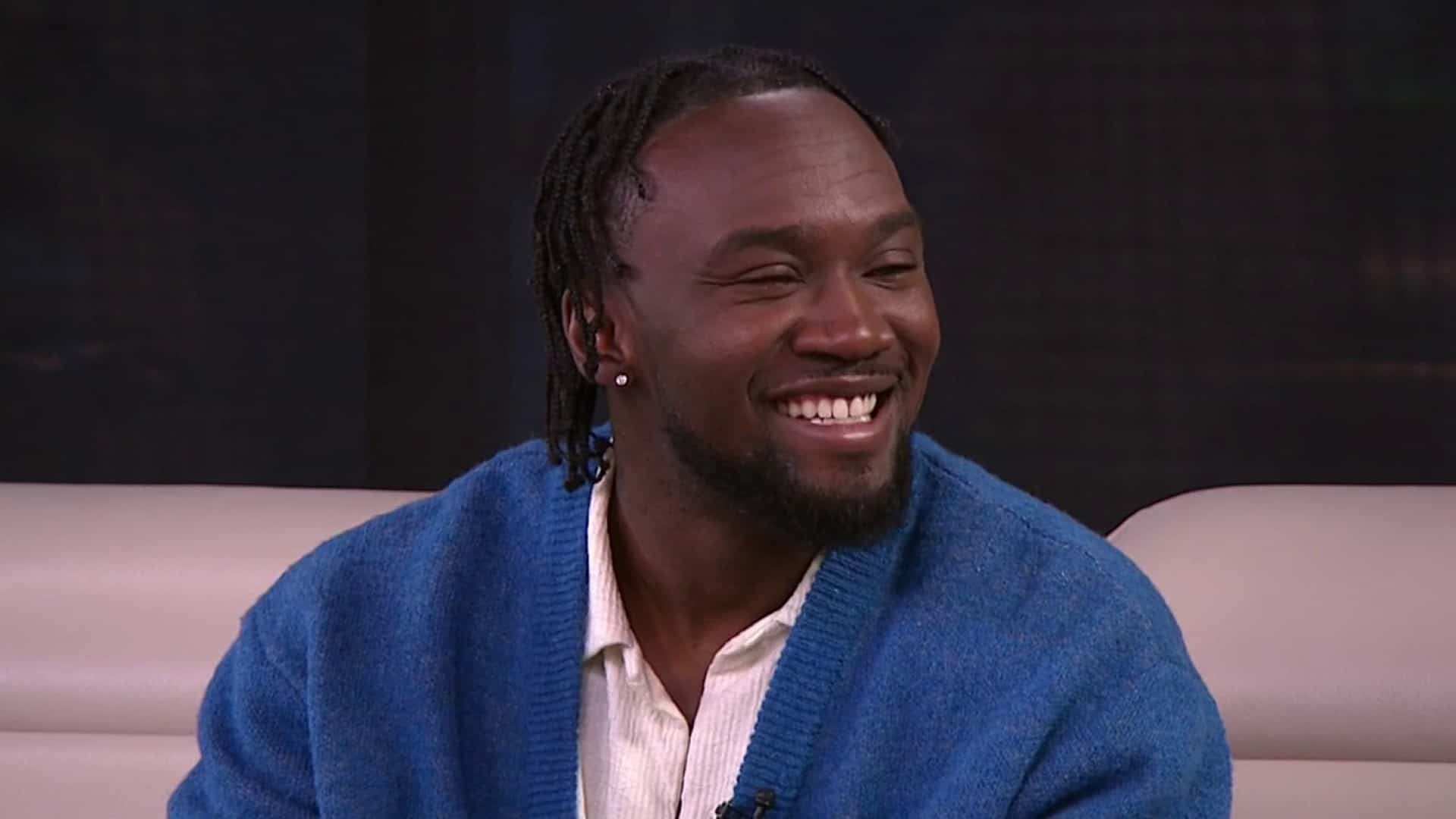 Irdens Exantus, sur son rôle dans "Les armes"