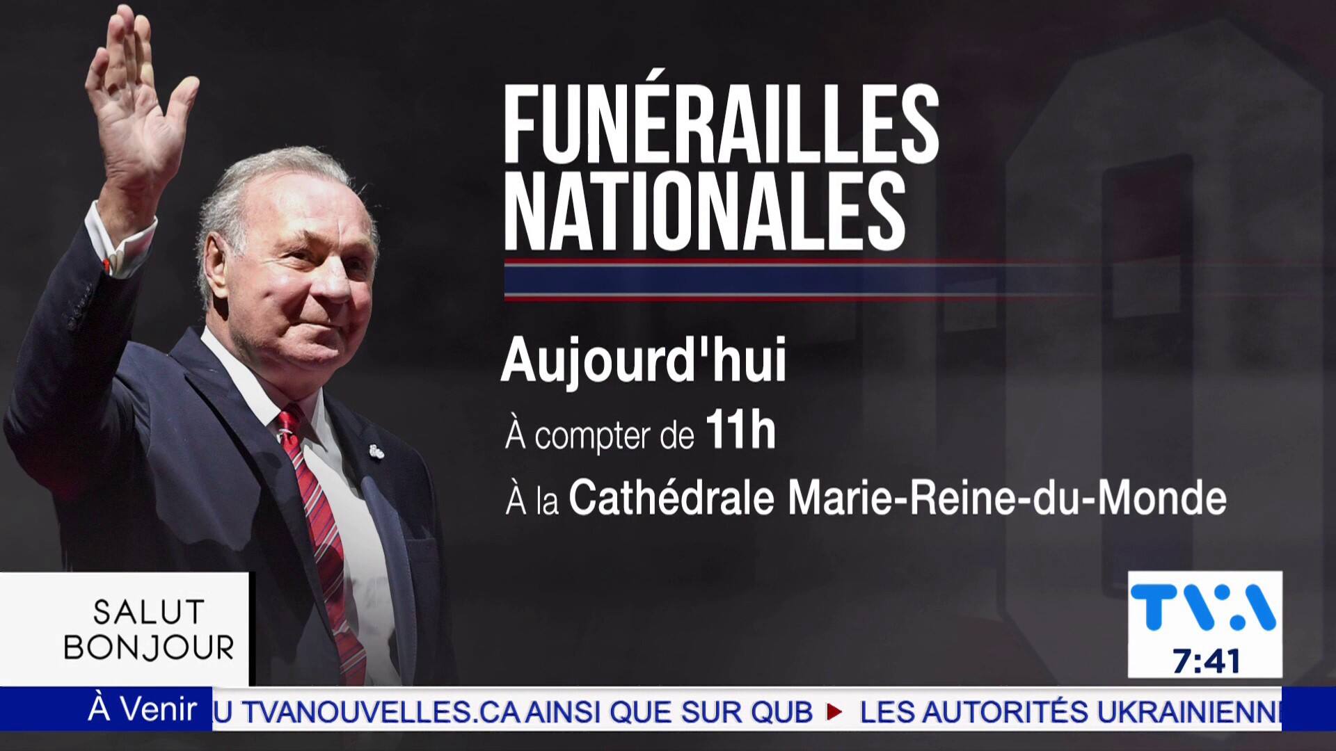 Archevêque de Montréal, funérailles de Guy Lafleur