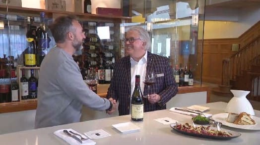 Deux sommeliers se rencontrent 