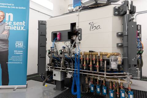 Special delivery on the site of the megahospital of Quebec: a cyclotron will ensure the supply of isotopes for the treatment of cancer