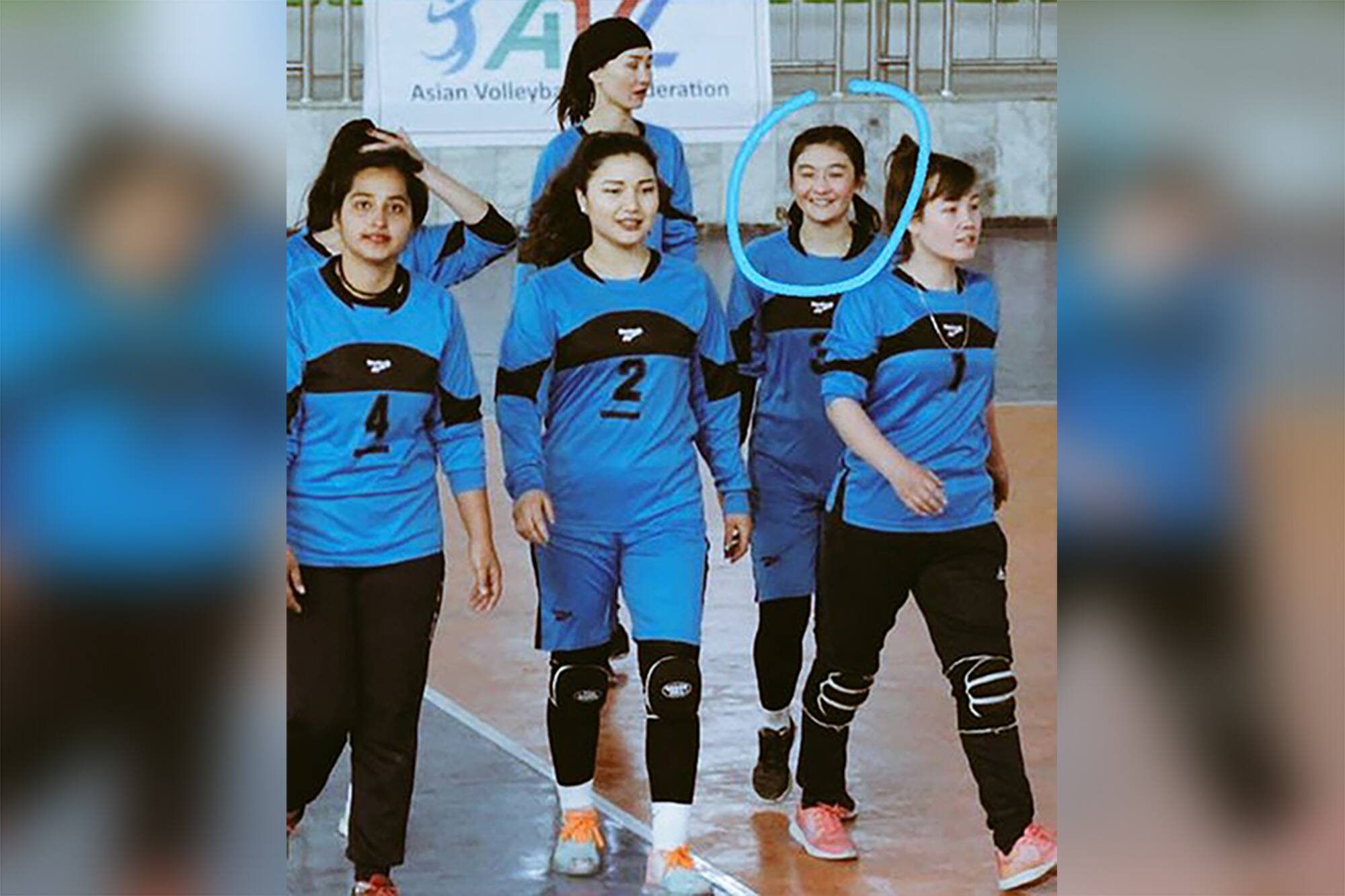 Une jeune joueuse de volleyball d&eacute;capit&eacute;e par les talibans