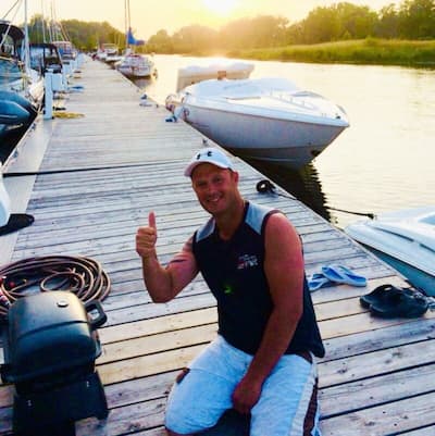 The man reluctantly pulled the child away