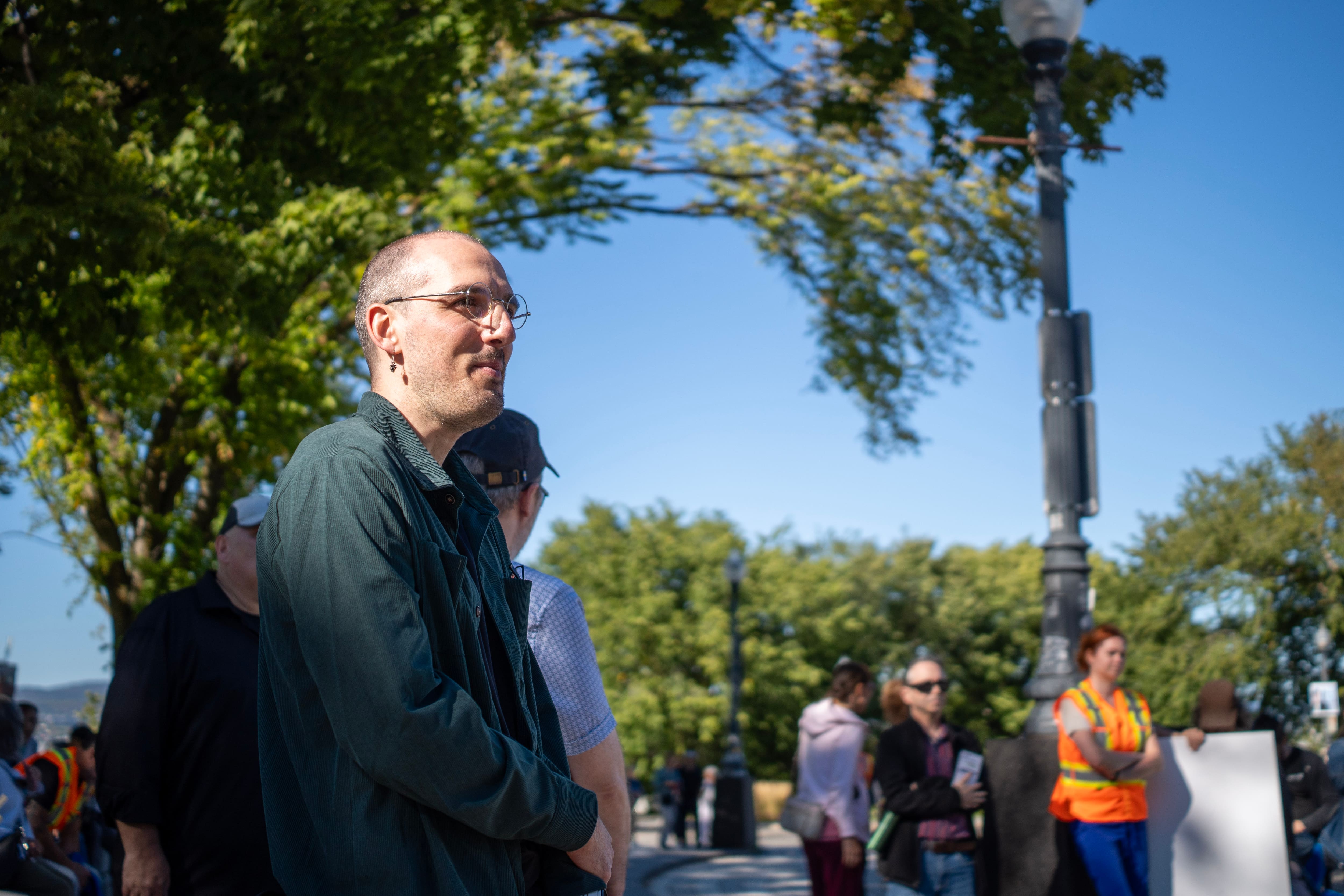 Samuel Dussault, directeur du Regroupement des organismes québécois pour hommes agressés sexuellement (ROQHAS)