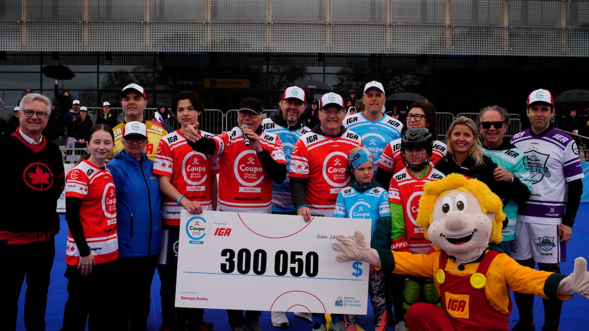 2e édition à Québec: la Coupe Charles-Bruneau amasse plus de 300 000$ pour aider les enfants atteints de cancer