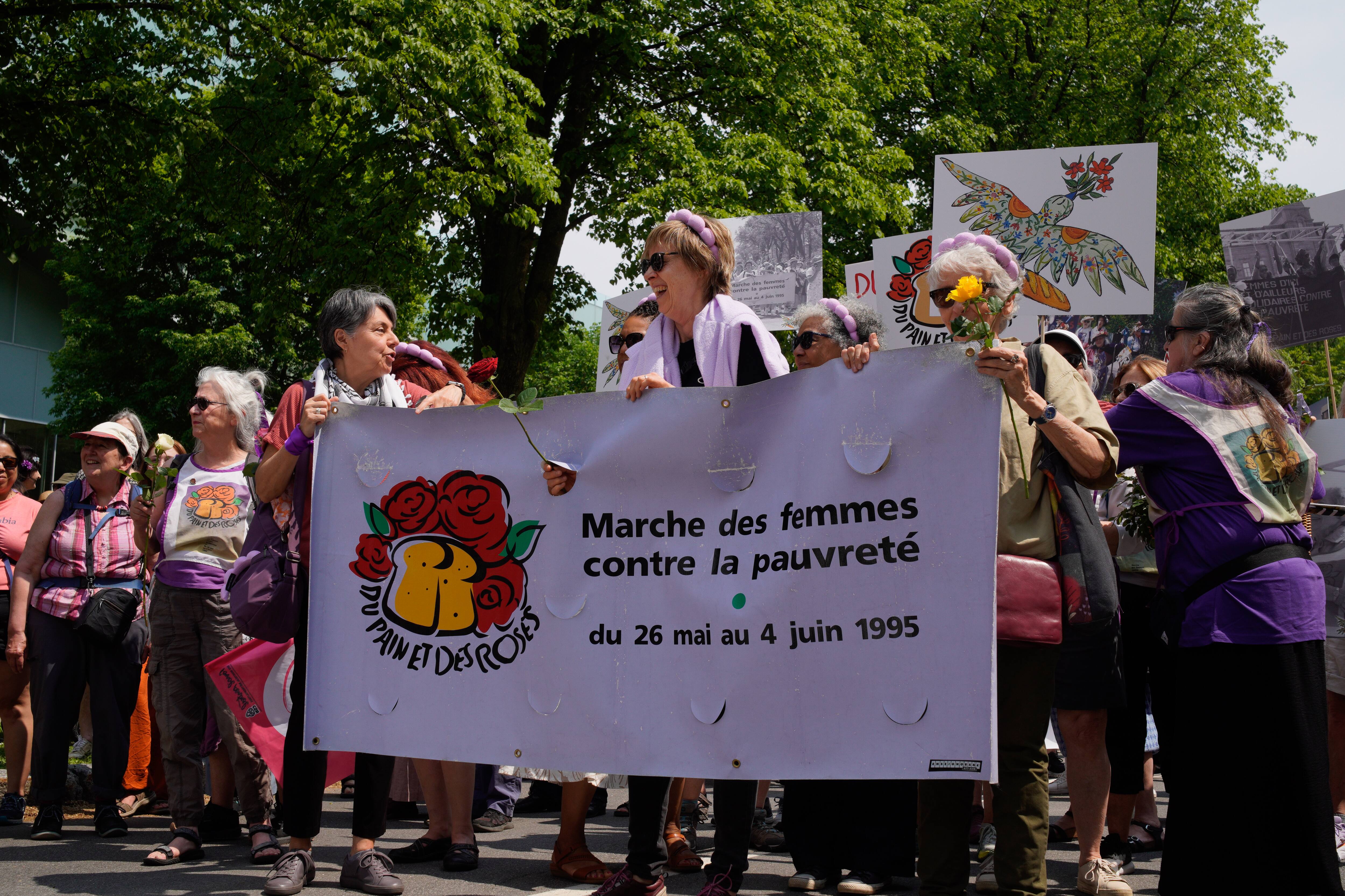 Du pain et des roses: 30 ans plus tard, le combat se poursuit | TVA ...