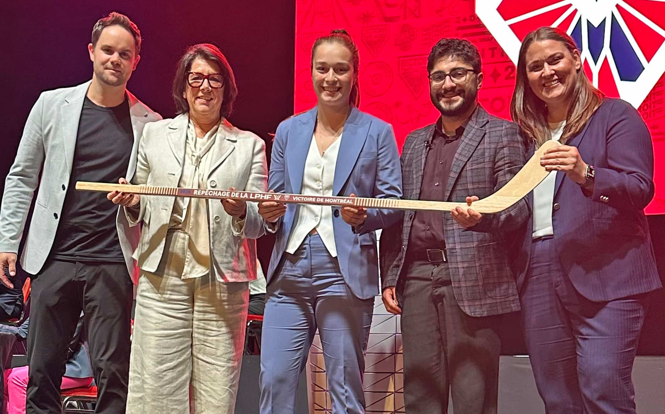 Un record québécois et une surprise de la Victoire au repêchage de la LPHF