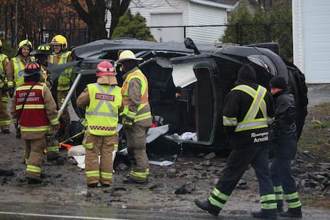 Saint-Catherine-de-La-Jacques-Cartier: Violently injures three