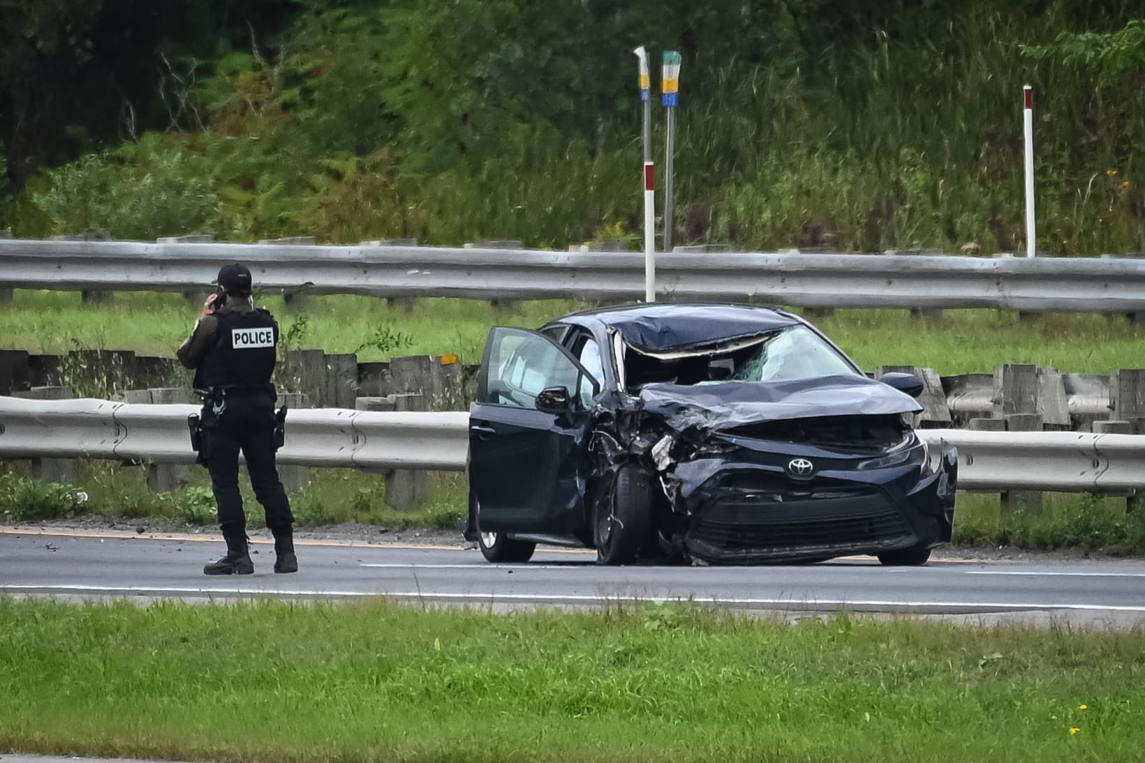 Collision sur l'A-640 Est: un ado de 17 ans mort et deux blessés à Bois-des-Filion
