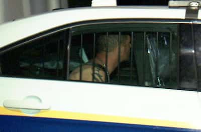 The man reluctantly pulled the child away