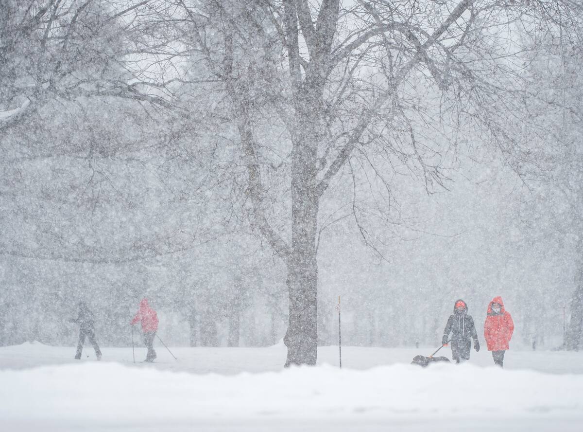 Jusqu'&agrave; 15 centim&egrave;tres de neige d'ici dimanche matin
