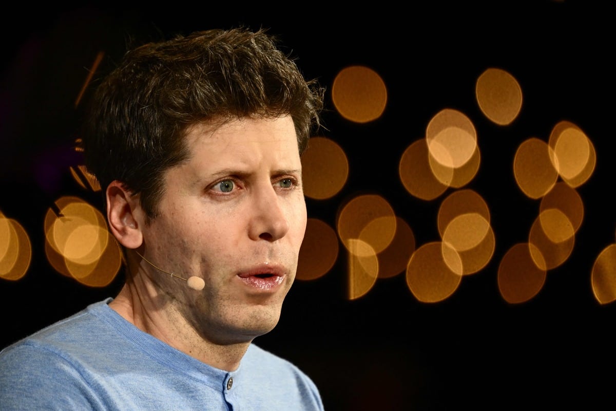 Sam Altman, grand patron d’OpenAI, propriétaire de ChatGPT.