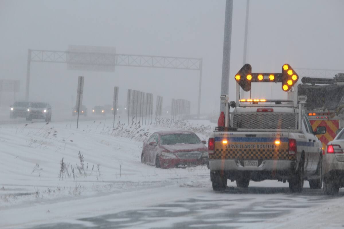 Conditions routières un retour à la maison difficile en raison de la