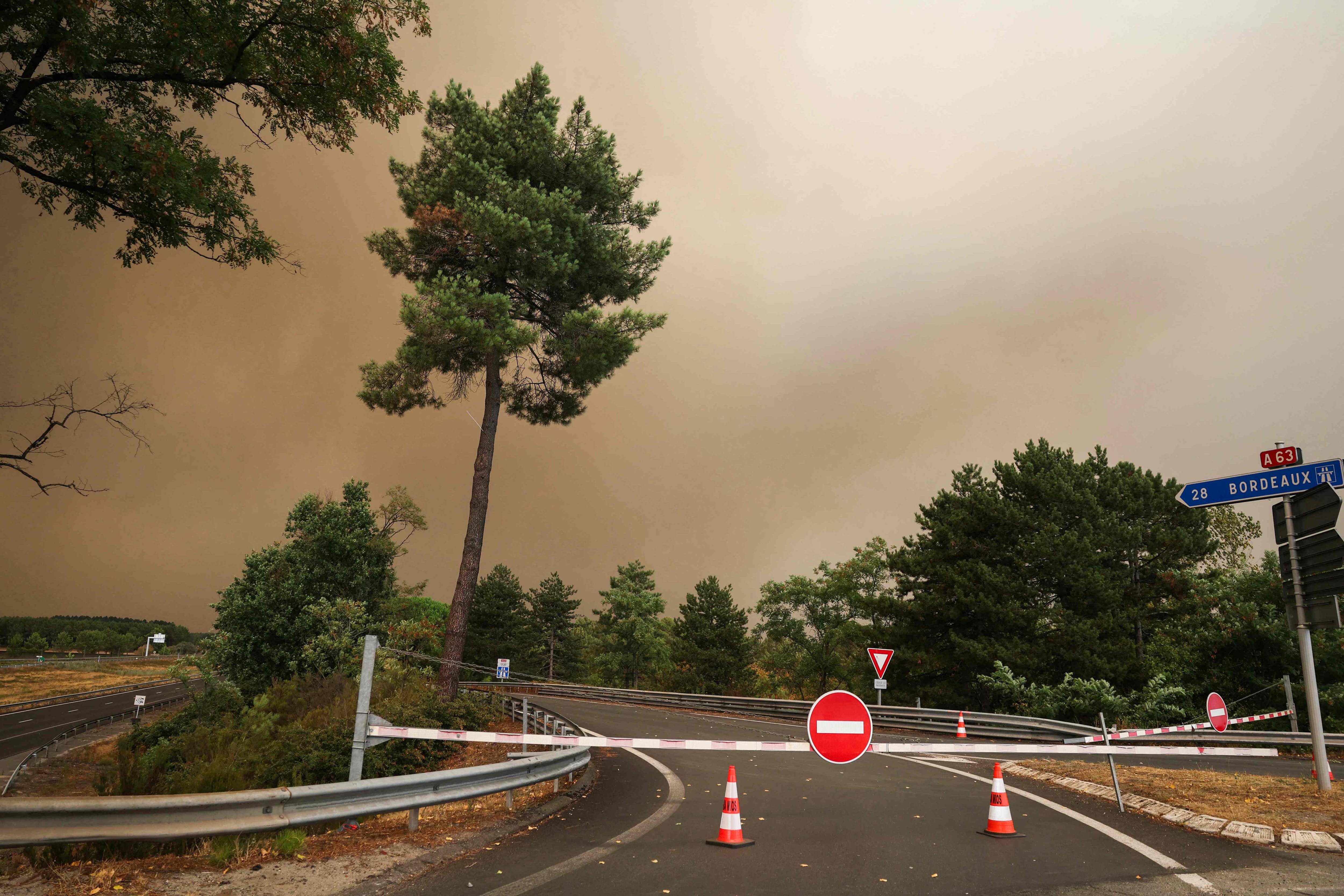 Megafire in France: “Citizens want to return home,” deplores a mayor
