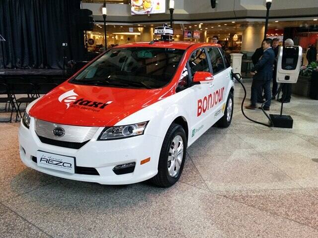 Taxis électriques un nouveau promoteur arrive à Montréal 24 heures