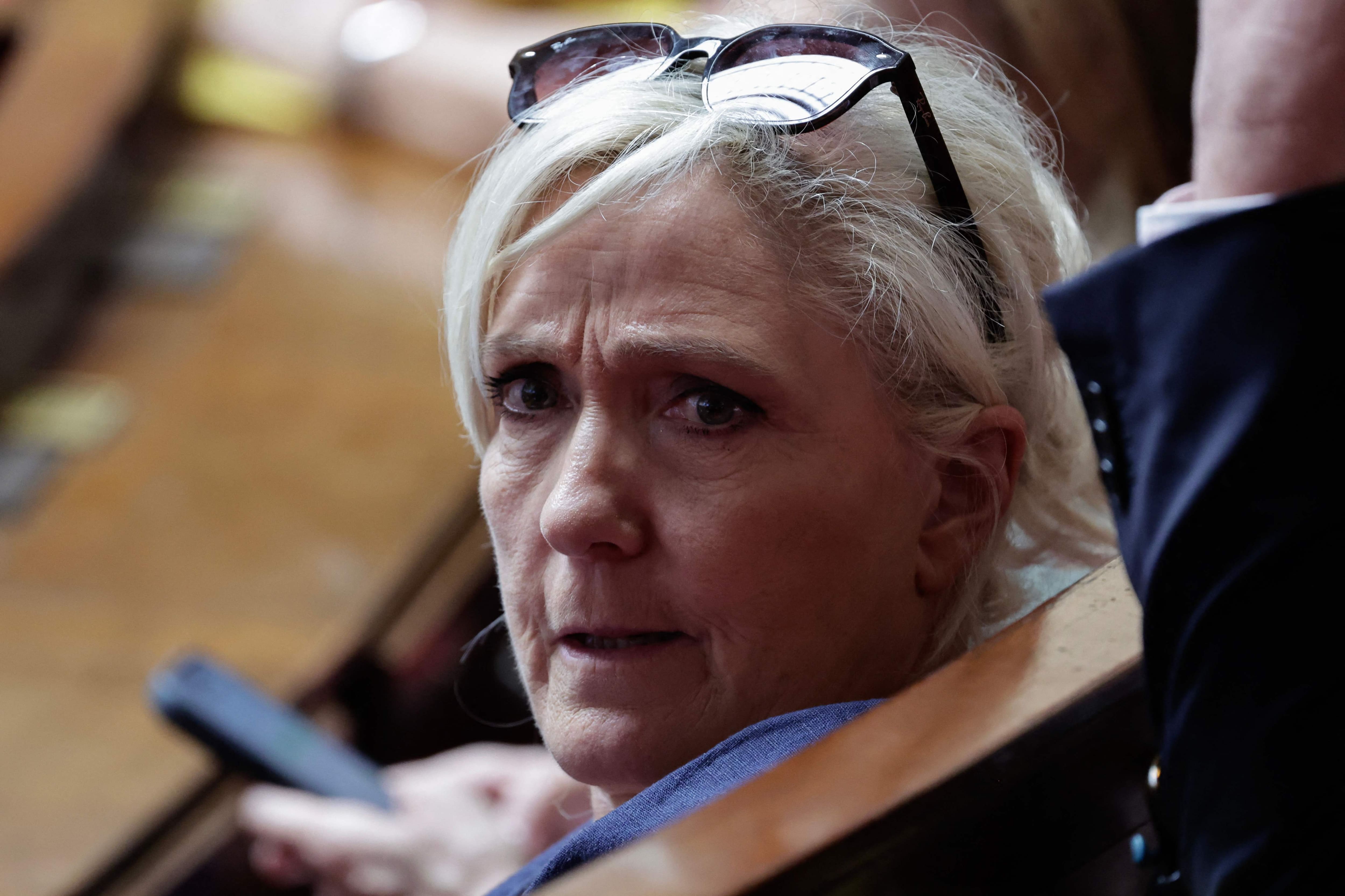 Presidential election in France: Marine Le Pen contests her conviction