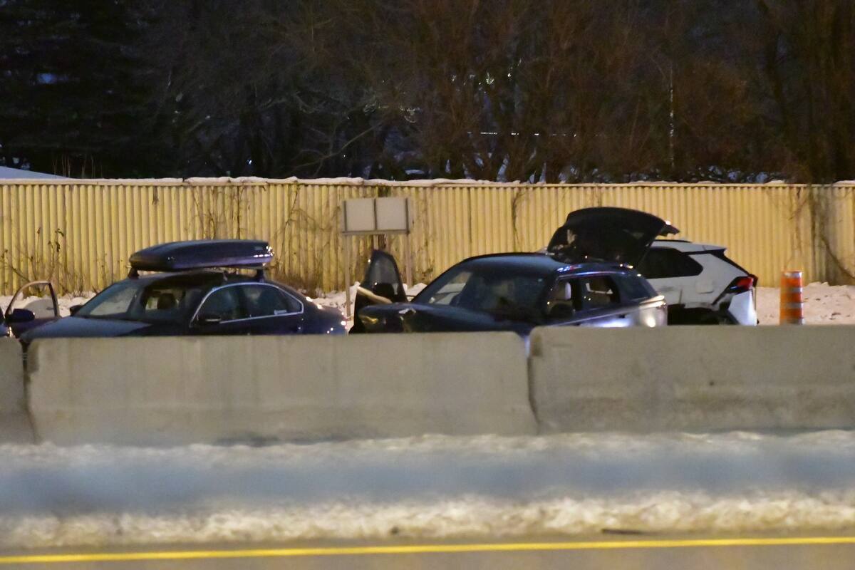 Québec accident impliquant six voitures sur l’A40 TVA Nouvelles