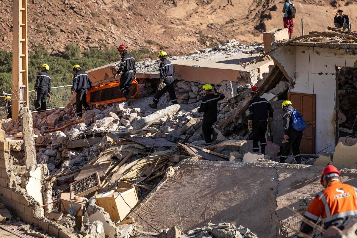 Le bilan monte &agrave; 2500 morts au Maroc
