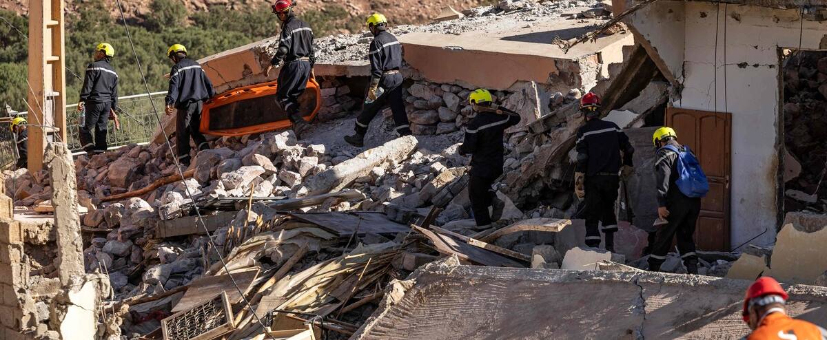 Le bilan monte à 2500 morts au Maroc