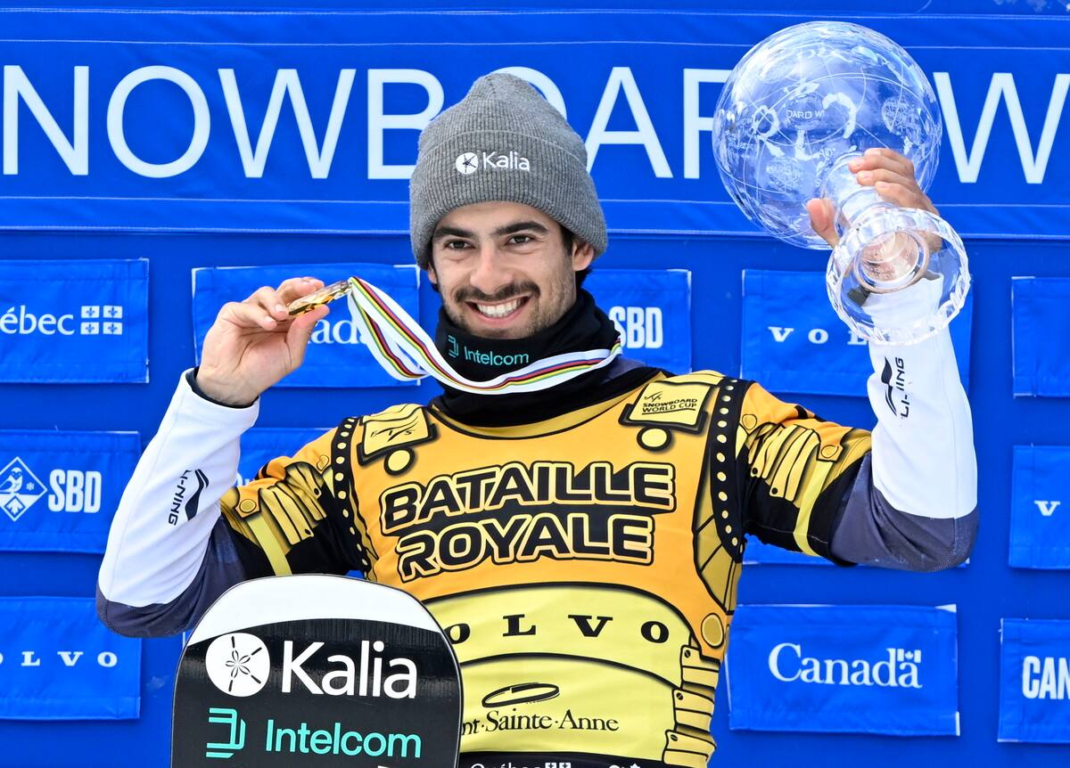 Coupe du monde de Mont-Sainte-Anne: un globe de cristal et une victoire à Éliot  Grondin pour terminer la saison | JDM