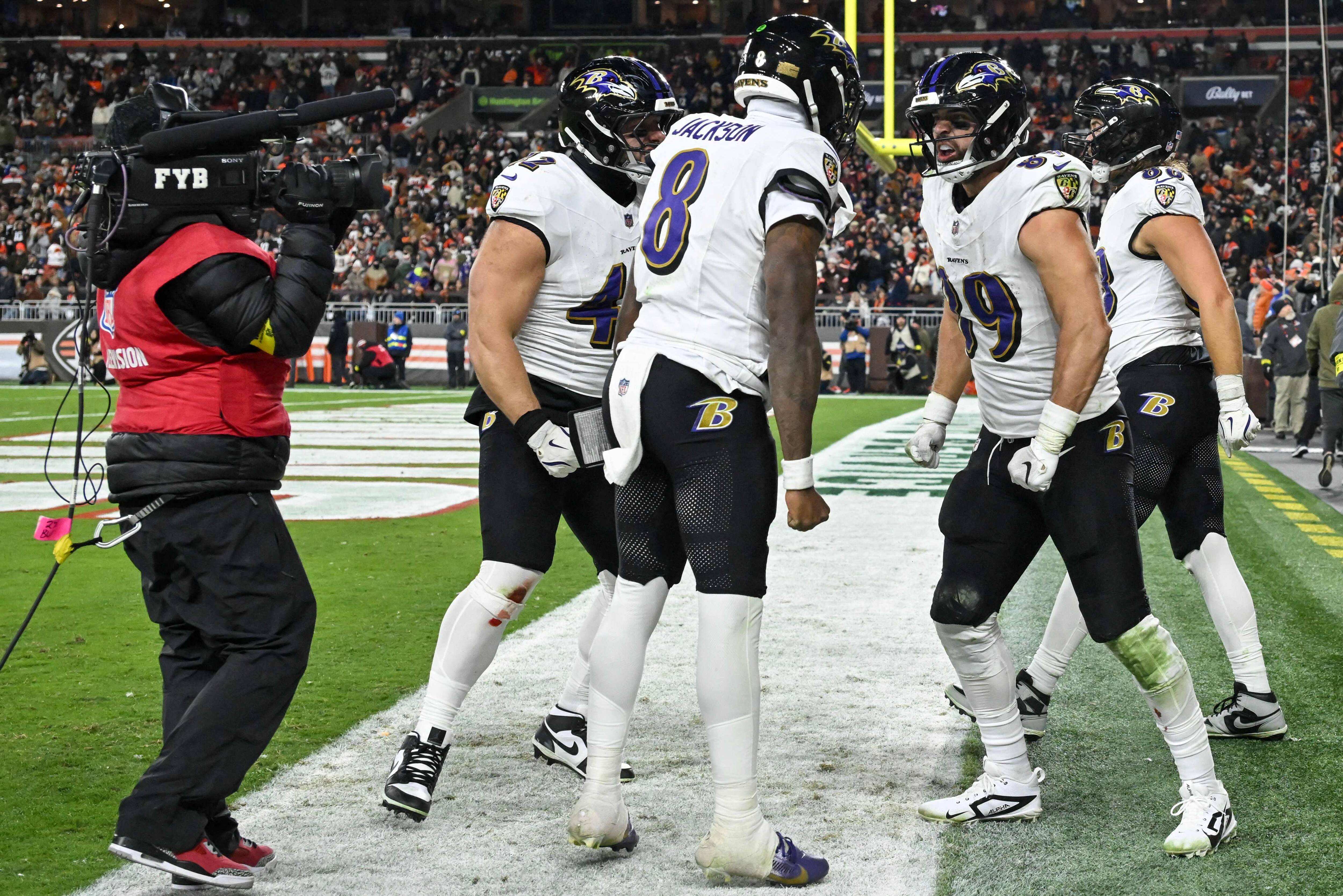 Baltimore Ravens quarterback Lamar Jackson