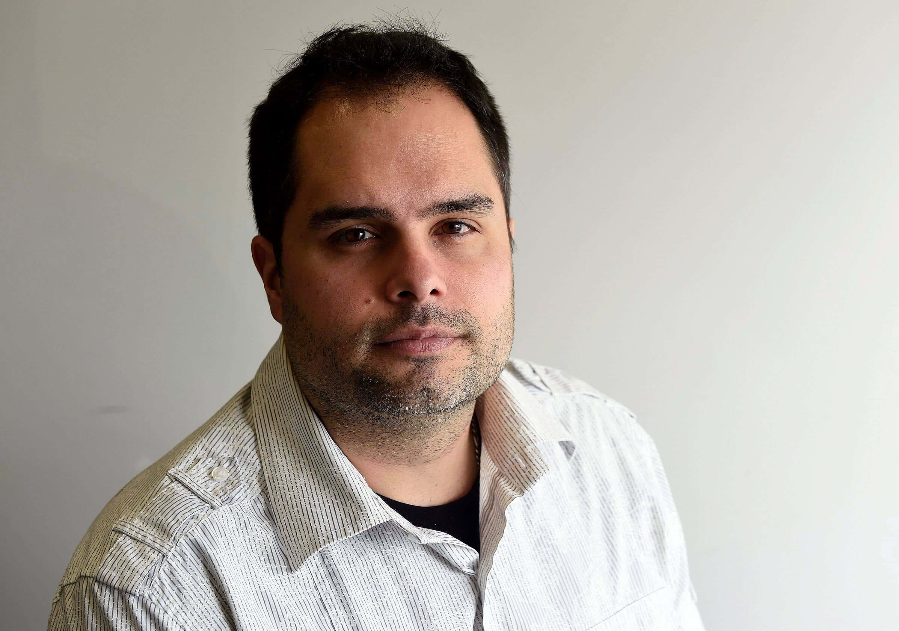 Logo du journaliste Jean Michel Genois du Journal de Quebec, vendredi le 29 mars 2019. STEVENS LEBLANC/JOURNAL DE QUEBEC/AGENCE QMI)