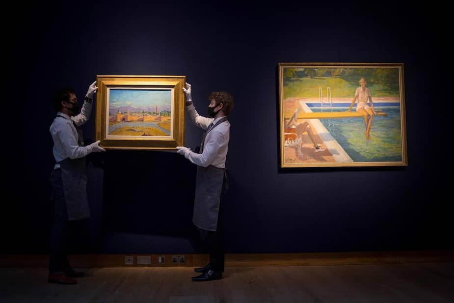 Image principale de l'article Angelina Jolie vend une toile rare à 11,5 millions