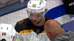 Une deuxième commotion cérébrale cette saison pour Brandon Carlo?