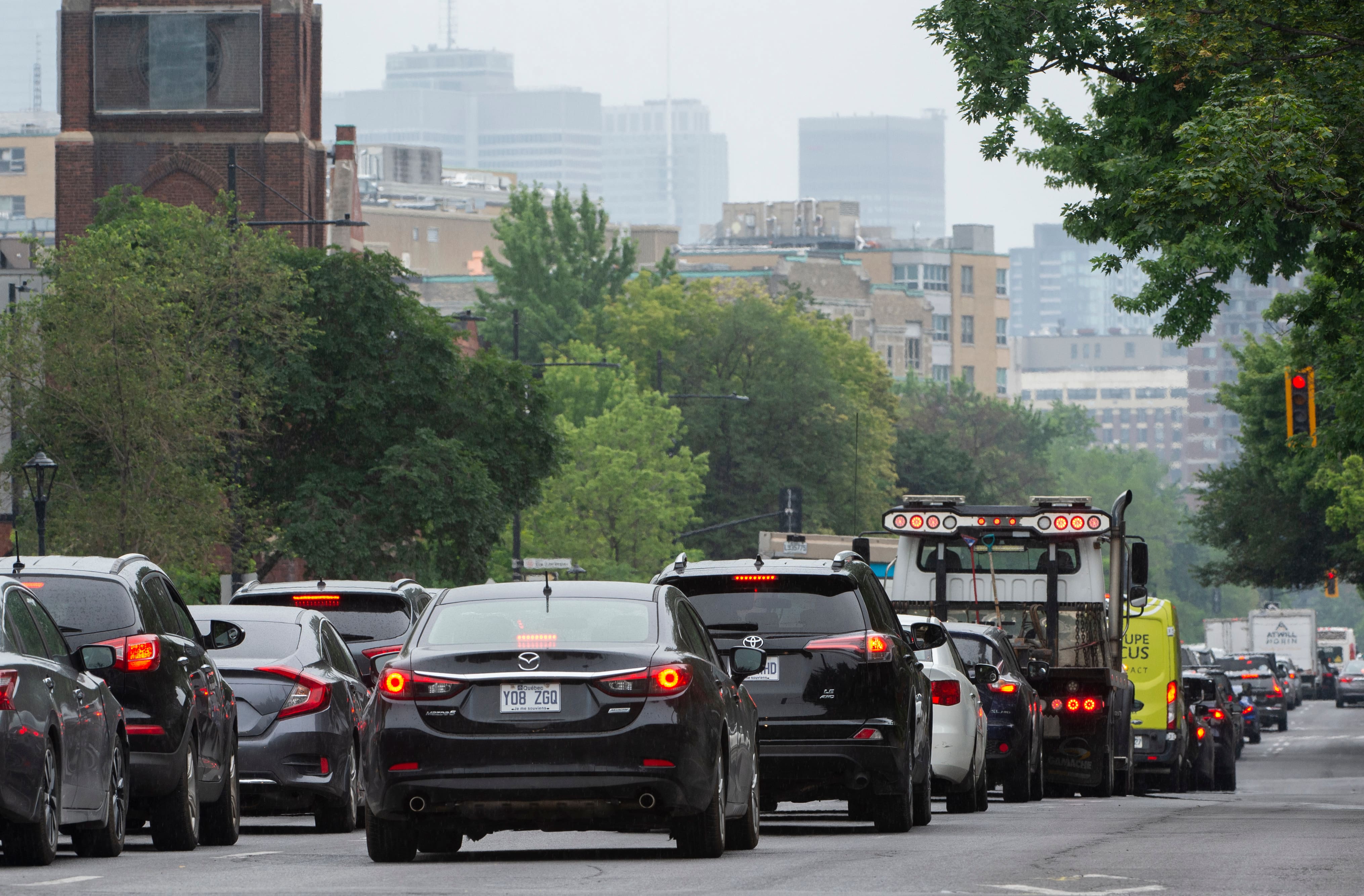 «Il y a toujours du trafic»: les résidents près de la rue Sherbrooke à bout de souffle