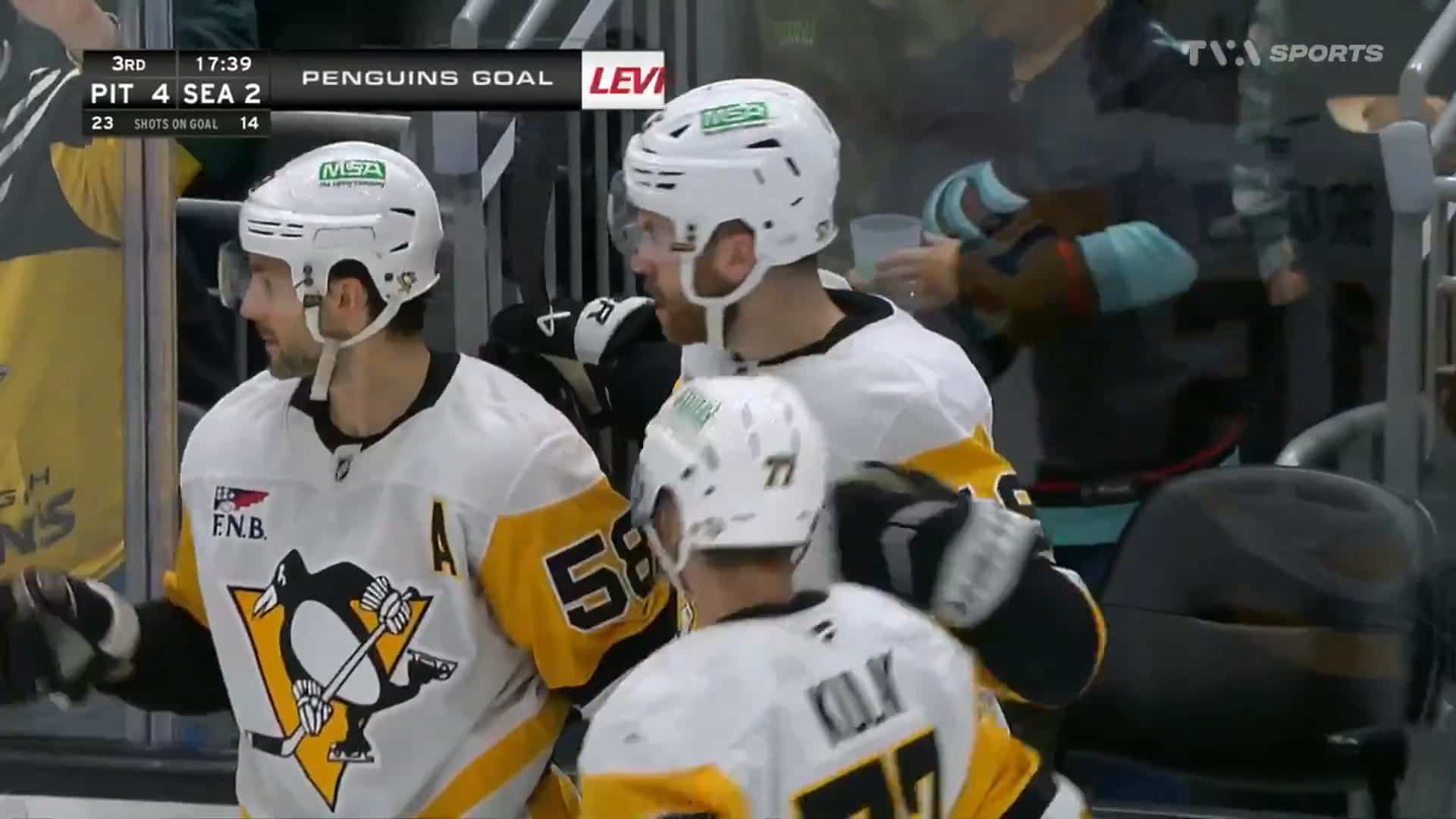 Une victoire précieuse pour les Penguins