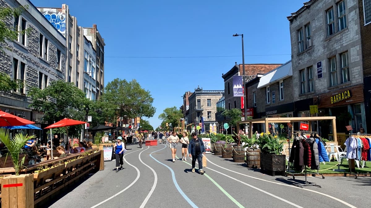 Rue piétonne: une expérience qui se termine trop tôt | TVA Nouvelles