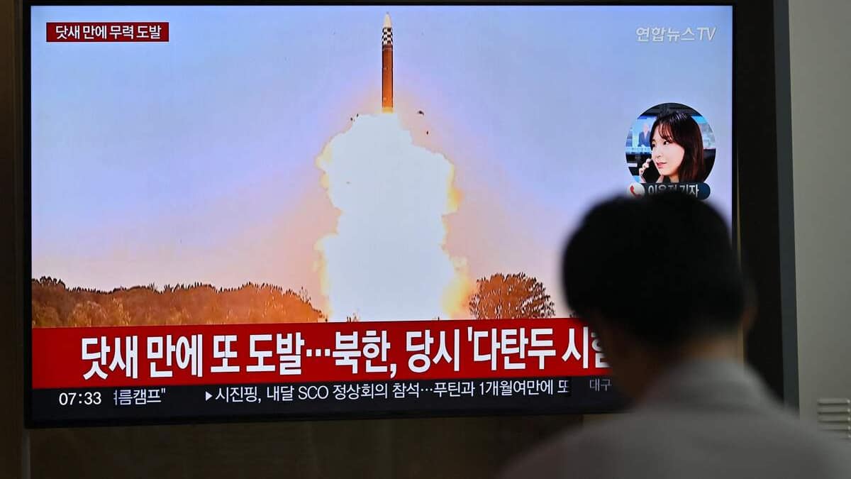 North Korea launched two ballistic missiles North Korea launched two ballistic missiles