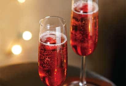 Cocktail pétillant à la framboise | Coup de pouce