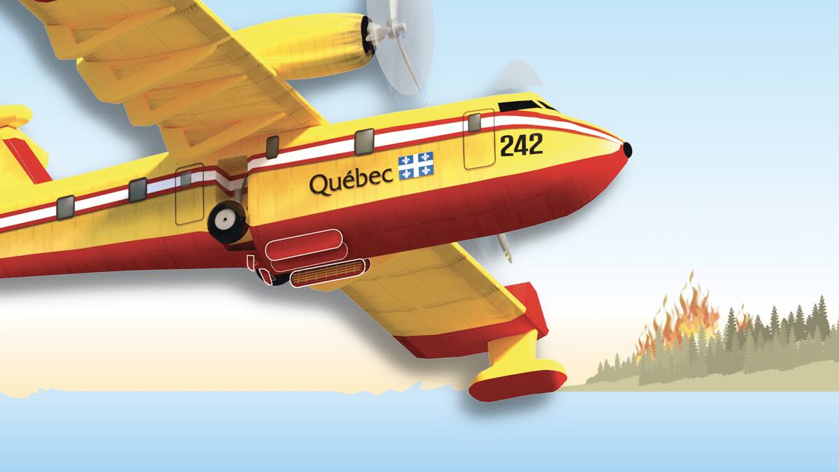Quebec Secours Le Canadair au secours de l'Alberta | Le Journal de Québec