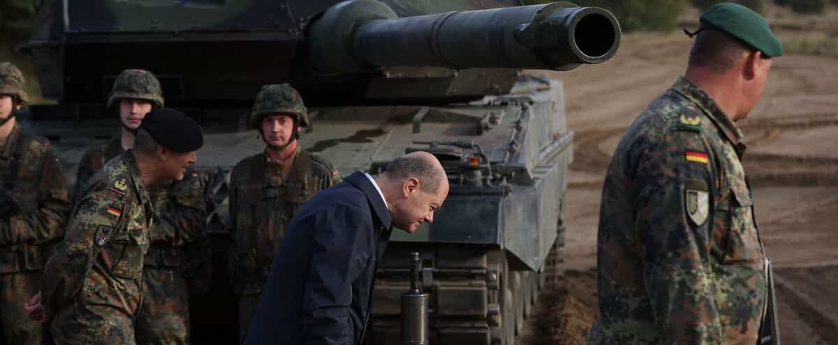 The main gathering of countries that militarily support Ukraine is in Germany The main gathering of countries that militarily support Ukraine is in Germany