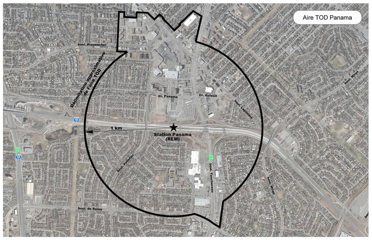Gare Panama un premier centreville pour Brossard JDM