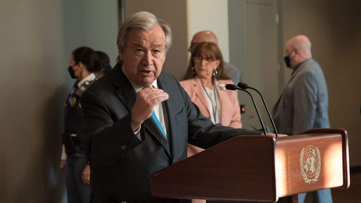 «Notre monde entre dans une ère de chaos», prévient le chef de l'ONU