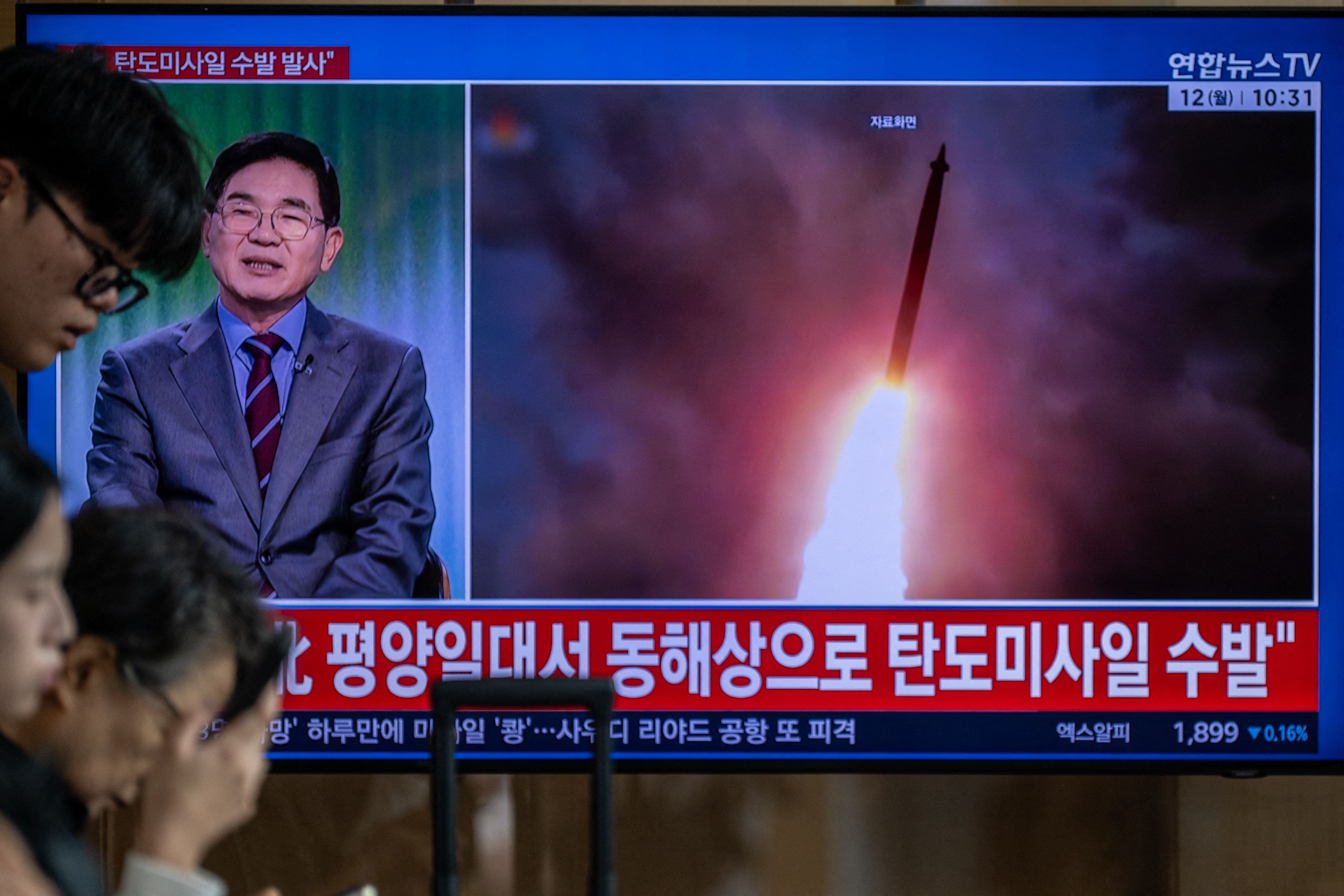 La Corée du Nord tire un «projectile non-identifié» dans la mer du Japon