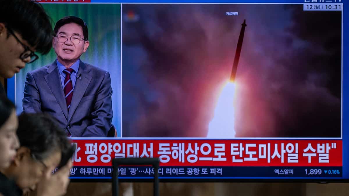 La Corée du Nord tire un «projectile non-identifié» dans la mer du Japon