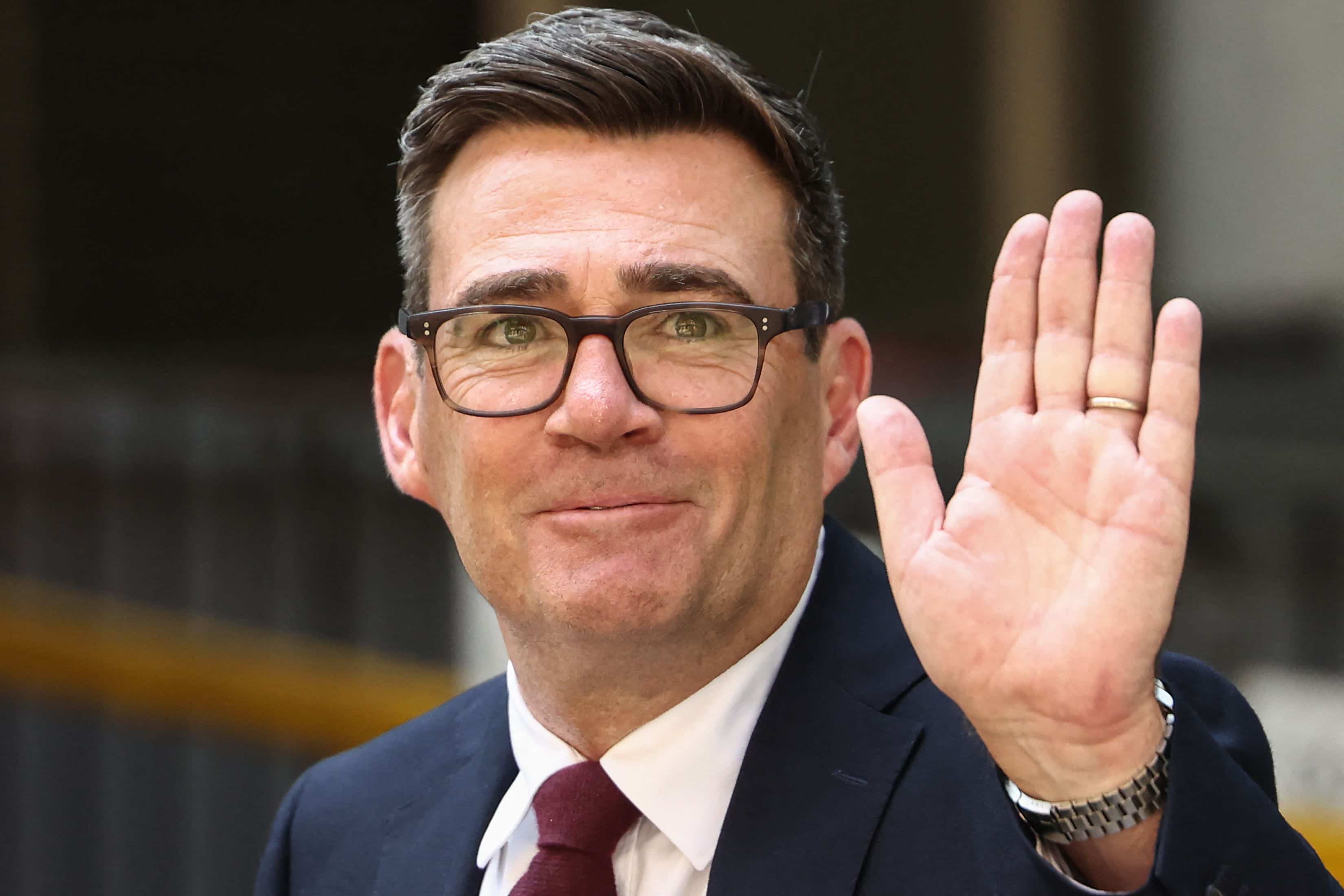 Andy Burnham will be appointed Prime Minister of the United Kingdom on Monday