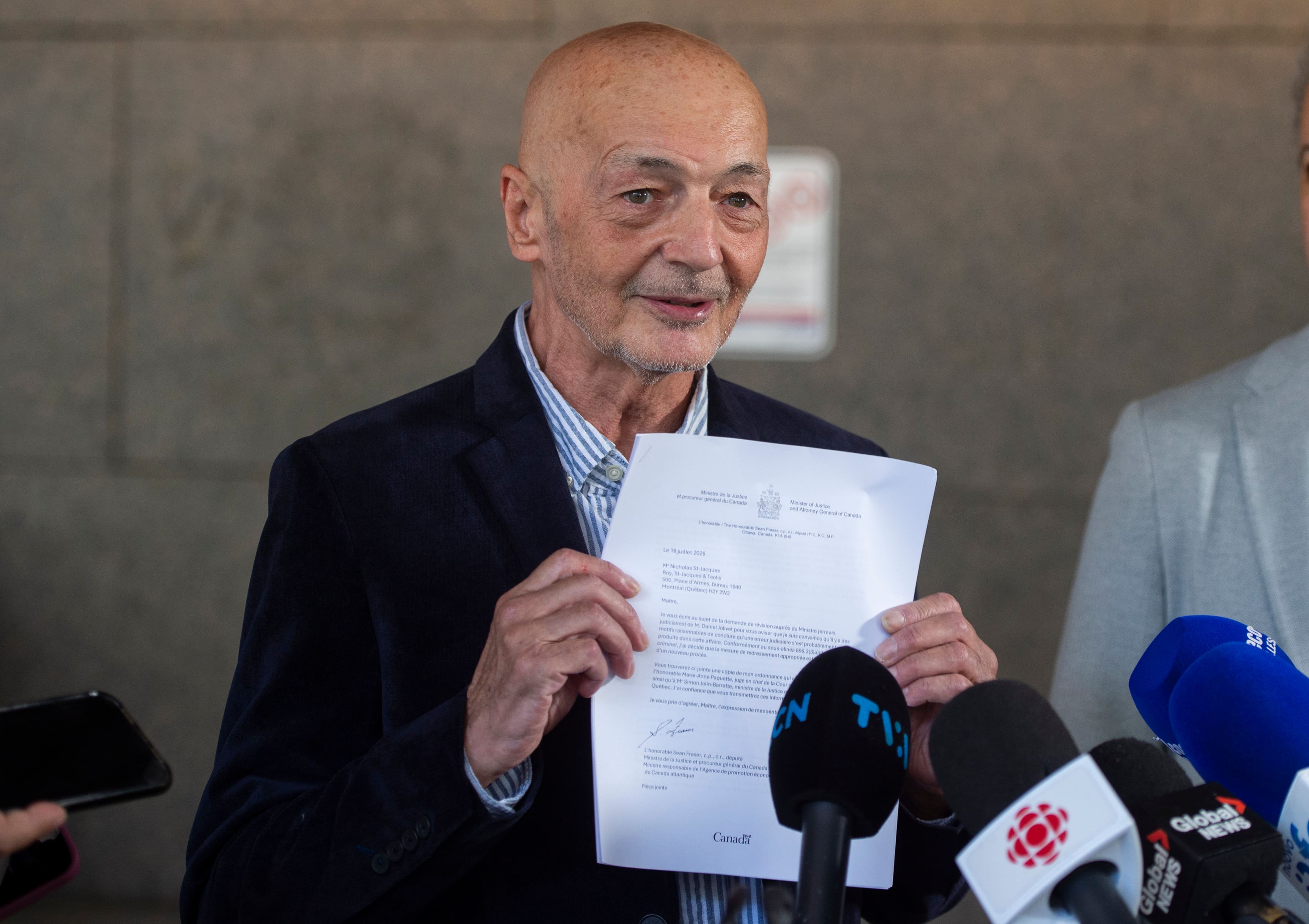 Daniel Jolivet aura droit à un nouveau procès: «Je veux être reconnu non coupable, je suis non coupable»