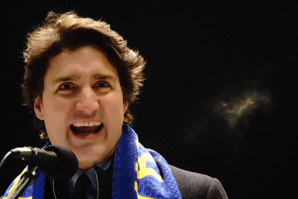 [À VOIR] ‘It’s a night for the Ukrainians, not for you!’: Trudeau rages at protester