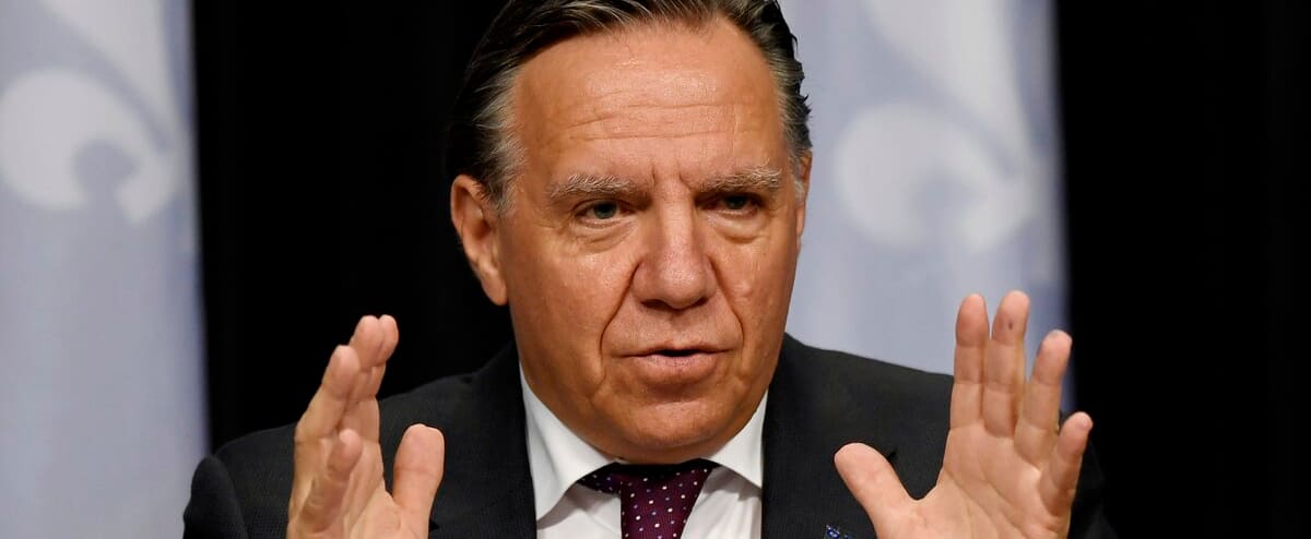 Point De Presse Legault Covid En Direct : Quebec S Public ...