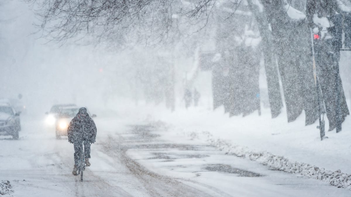Possible bordée de neige sur plusieurs régions