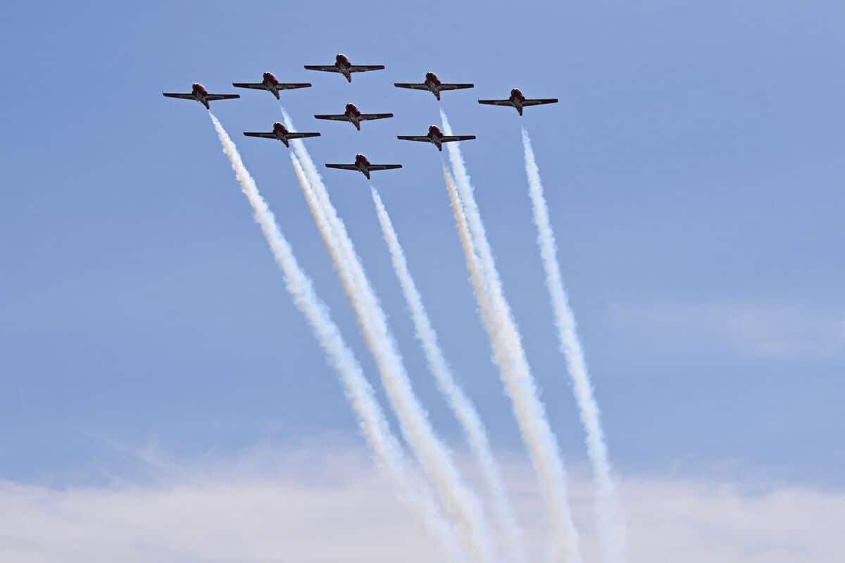 Spectacle des Snowbirds au Québec: voici où et quand vous pourrez les voir dans le ciel cet été