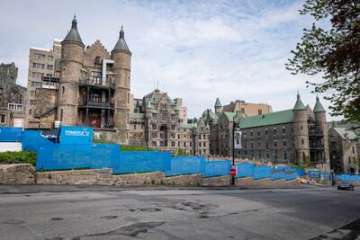 Francis T. Durocher, director general de la organización l'Entremise, que ocupa, entre otros lugares, la Cité-des-hospitalières, situada en la avenida des Pins Ouest.
