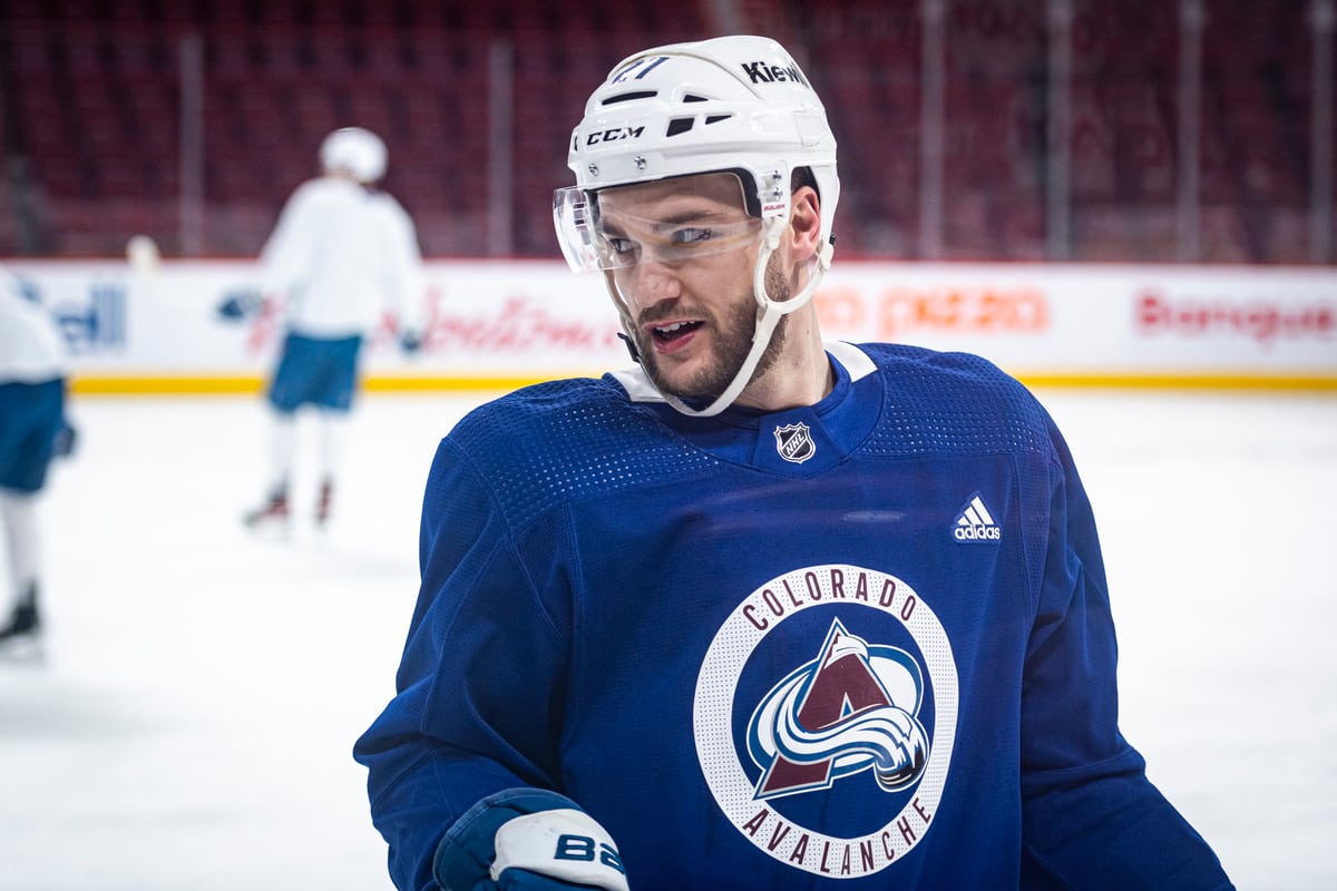 Avalanche: Jonathan Drouin s'approche d'un retour au jeu